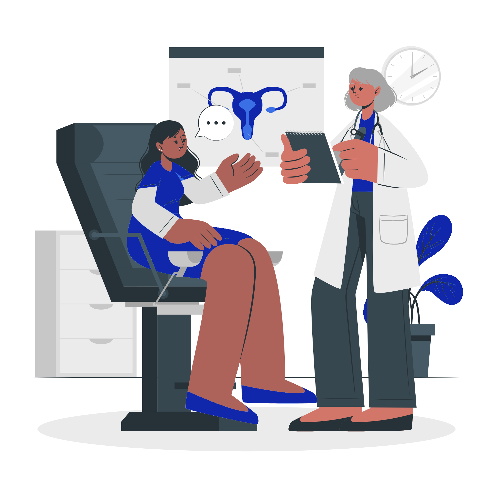 Clinicians collaborating on ASR data